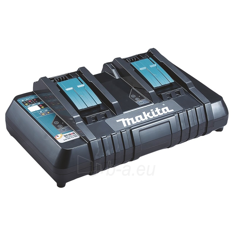 Įkroviklis MAKITA DC18RD 14,4V-18V paveikslėlis 1 iš 4