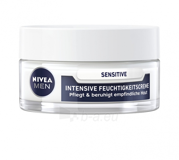 Intensyviai drėkinamas vyrams Nivea Men Sensitive 50 ml paveikslėlis 1 iš 4