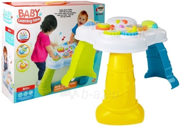 Interaktyvus staliukas Baby Learning Table paveikslėlis 1 iš 5