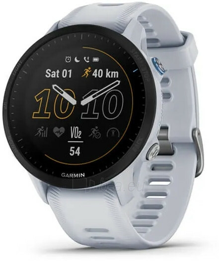 Išmanus laikrodis Garmin Forerunner 955 PRO Whitestone 010-02638-31 paveikslėlis 1 iš 7