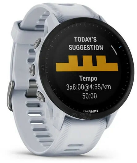 Išmanus laikrodis Garmin Forerunner 955 PRO Whitestone 010-02638-31 paveikslėlis 3 iš 7