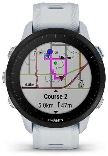 Išmanus laikrodis Garmin Forerunner 955 PRO Whitestone 010-02638-31 paveikslėlis 4 iš 7