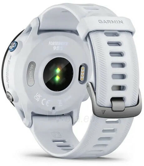 Išmanus laikrodis Garmin Forerunner 955 PRO Whitestone 010-02638-31 paveikslėlis 6 iš 7