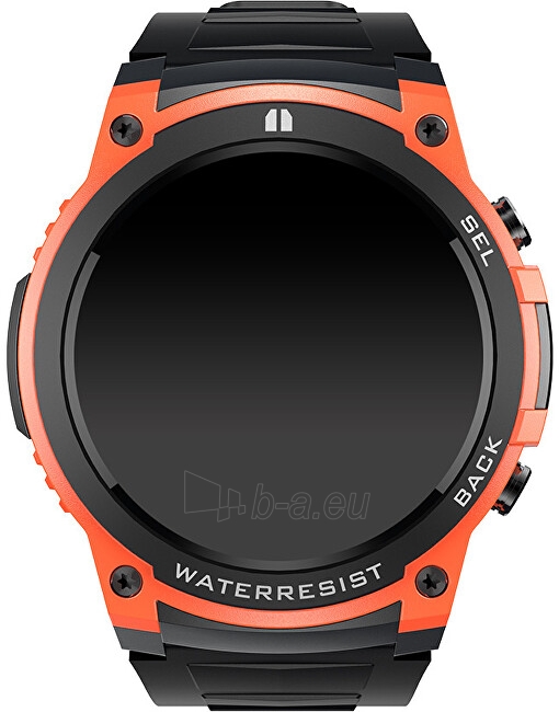 Išmanus laikrodis Wotchi AMOLED Smartwatch DM55 – Orange - Black paveikslėlis 1 iš 9