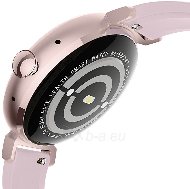 Išmanus laikrodis Wotchi AMOLED Smartwatch DM70 – Rose Gold - Pink paveikslėlis 2 iš 8