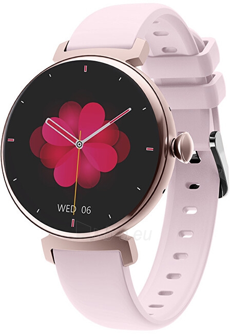 Išmanus laikrodis Wotchi AMOLED Smartwatch DM70 – Rose Gold - Pink paveikslėlis 6 iš 8