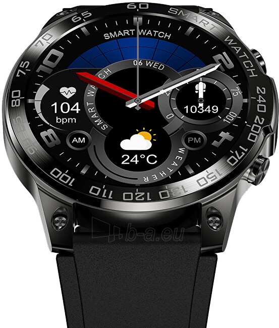 Išmanus laikrodis Wotchi AMOLED Smartwatch WD50BK - Black paveikslėlis 4 iš 10