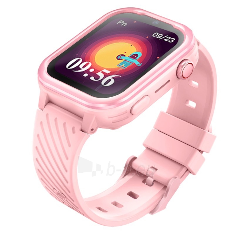 Išmanusis watch vaikams su lietuvišku meniu Garett Kids Essa 4G Pink paveikslėlis 3 iš 10