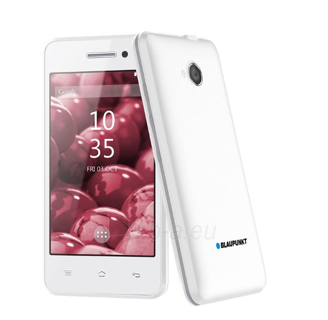 Smart phone Blaupunkt SM 01 white ENG/RUS paveikslėlis 2 iš 3