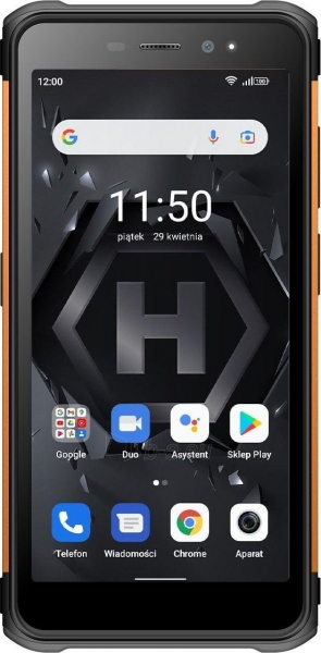 Išmanusis telefonas MyPhone Hammer Iron 4 Dual orange Extreme Pack paveikslėlis 3 iš 4