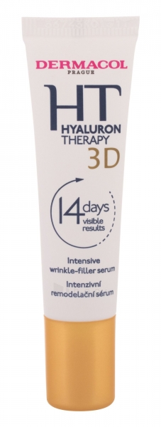 Kaukė sausai odai Dermacol 3D Hyaluron Therapy Intensive Wrinkle-Filler 12ml paveikslėlis 1 iš 1