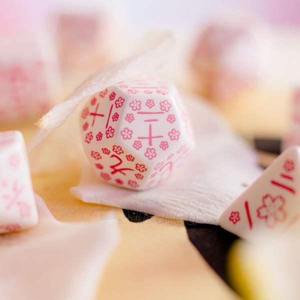 Kauliukų rinkinys Japanese Cherry Blossoms Petals paveikslėlis 4 iš 5