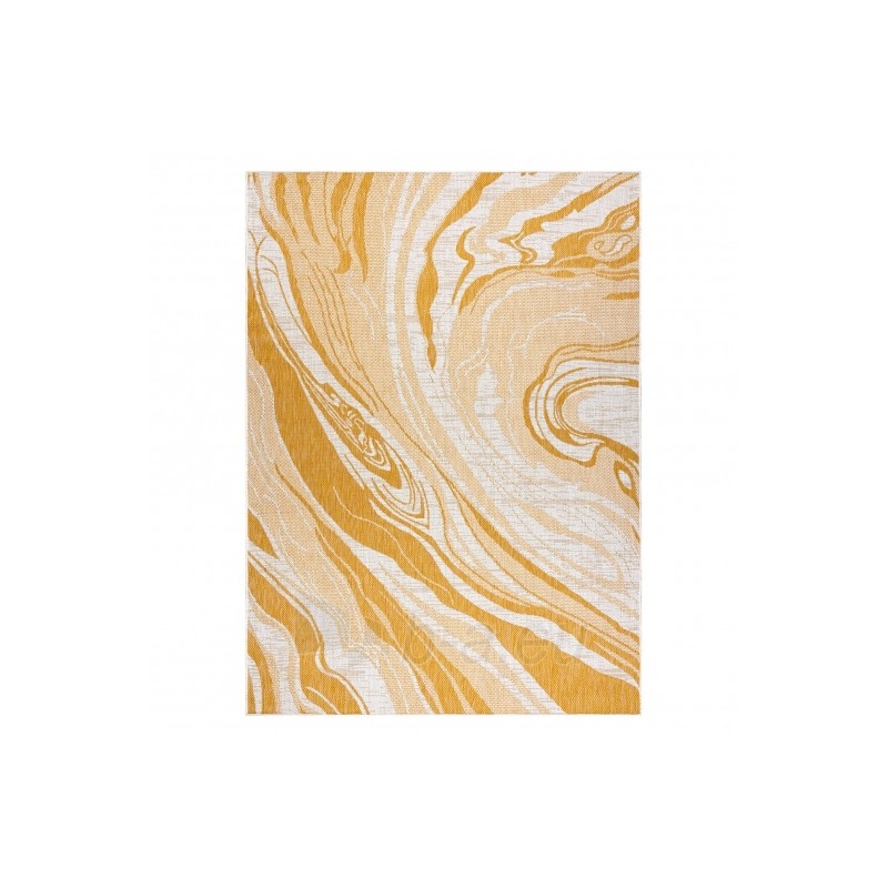Kilimas su geltonos spalvos akcentais SION Marmuras | 140x190 cm paveikslėlis 2 iš 16