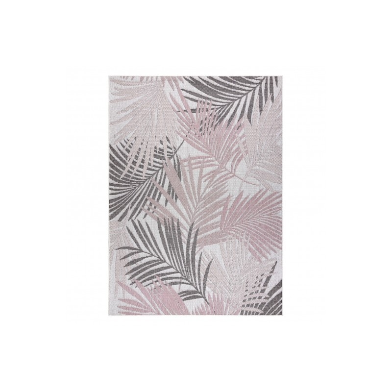 Kilimas su rožiniais akcentais SISAL SION Palmės | 200x290 cm paveikslėlis 2 iš 16