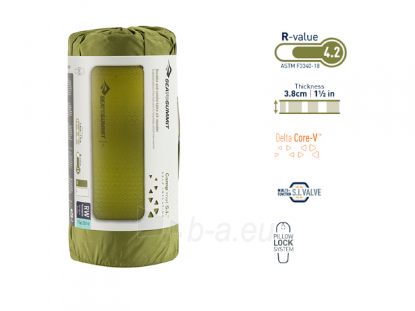 Kilimėlis Camp Mat Self Inflating Regular Rectangular Wide paveikslėlis 4 iš 4