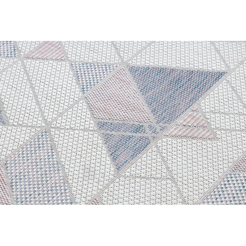 Kiliminis takelis su rožiniais akcentais SION Trikampiai | 70x200 cm paveikslėlis 5 iš 16