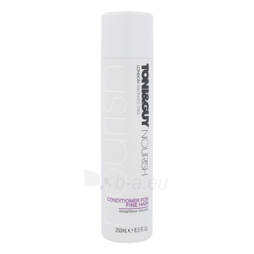 Kondicionierius plaukams Toni&Guy Nourish Conditioner For Fine Hair Cosmetic 250ml paveikslėlis 1 iš 1