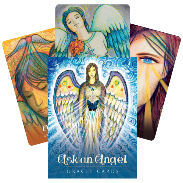 Kortos Ask an Angel Oracle Blue Angel paveikslėlis 5 iš 7