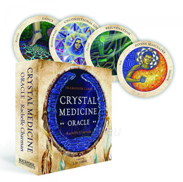 Kortos Crystal Medicine Oracle paveikslėlis 1 iš 4