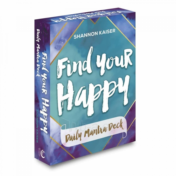 Kortos Find Your Happy - Daily Mantra paveikslėlis 4 iš 5