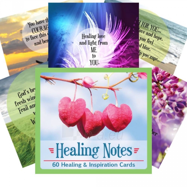 Kortos Inspirational Healing Notes paveikslėlis 2 iš 6