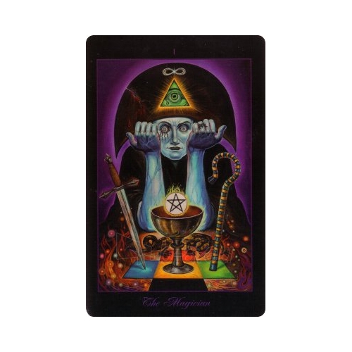 Kortos Lowbrow Tarot: Major Arcana paveikslėlis 9 iš 10