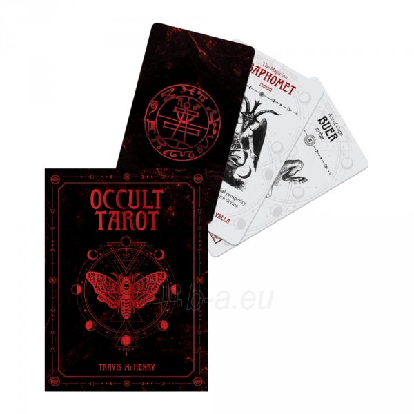 Kortos Occult Taro paveikslėlis 1 iš 7