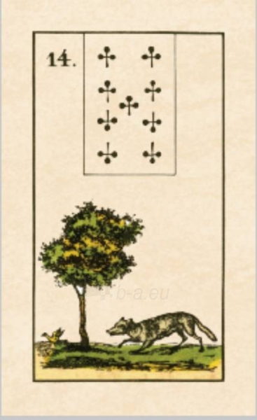 Kortos Old Lenormand paveikslėlis 4 iš 6