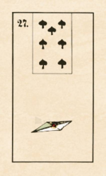 Kortos Old Lenormand paveikslėlis 5 iš 6