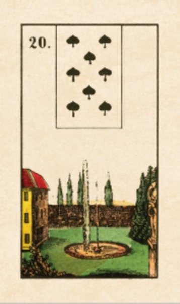 Kortos Old Lenormand paveikslėlis 6 iš 6