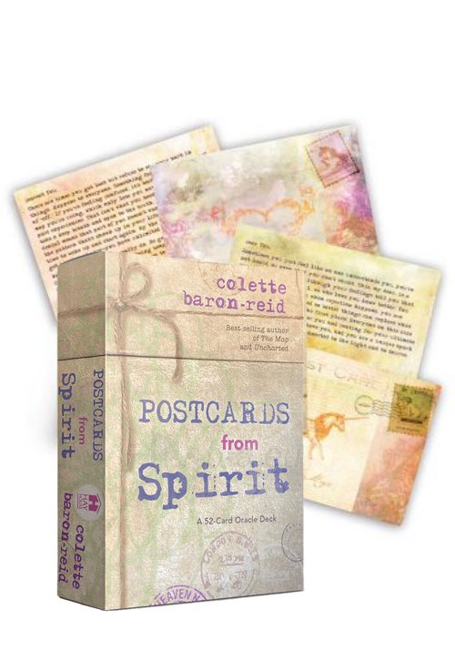 Kortos Postcards from Spirit Oracle Hay House paveikslėlis 1 iš 13