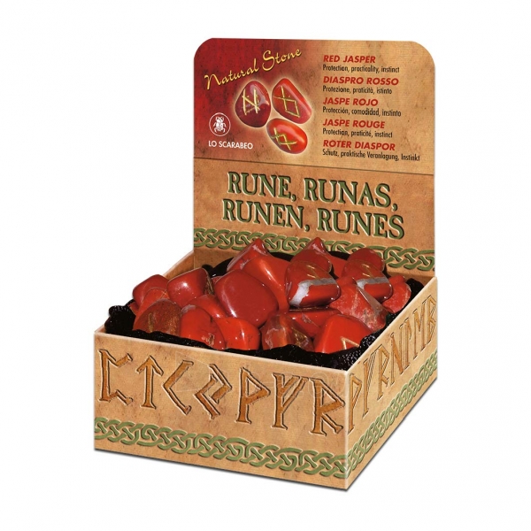 Kortos Red Jasper Runos paveikslėlis 1 iš 4