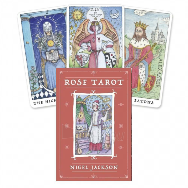 Kortos Rose Tarot paveikslėlis 1 iš 8