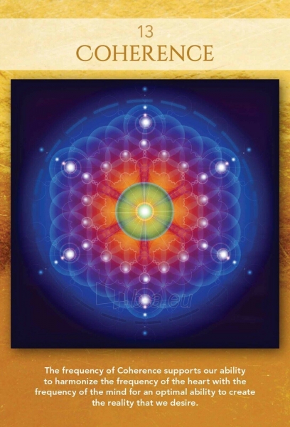 Kortos Sacred Geometry Activations Oracle Beyond Words paveikslėlis 10 iš 13