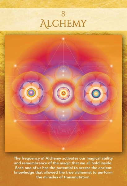 Kortos Sacred Geometry Activations Oracle Beyond Words paveikslėlis 9 iš 13