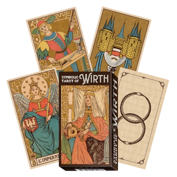 Kortos Symbolic Tarot of Wirth paveikslėlis 1 iš 7