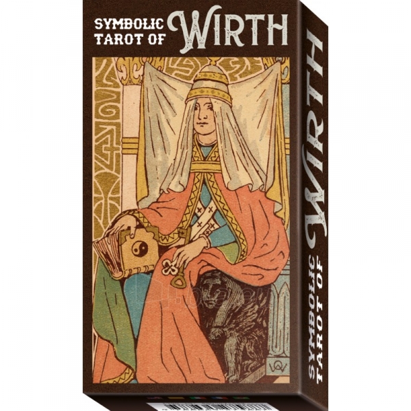 Kortos Symbolic Tarot of Wirth paveikslėlis 2 iš 7