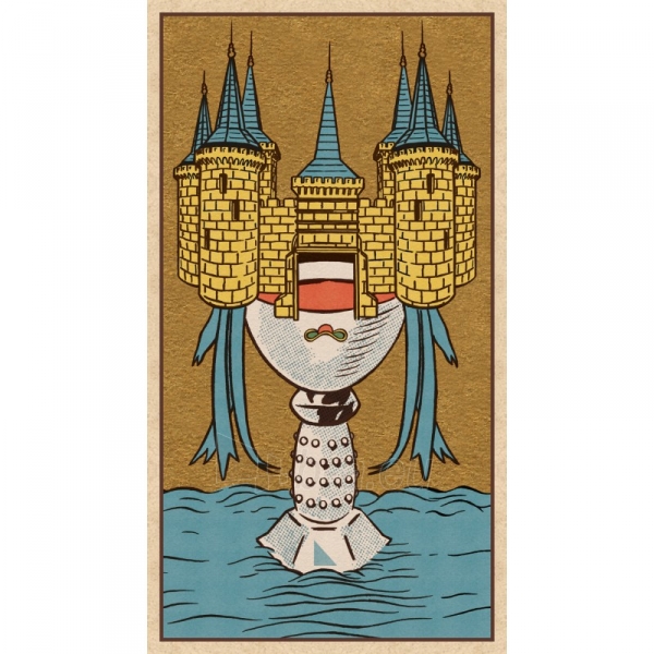 Kortos Symbolic Tarot of Wirth paveikslėlis 4 iš 7