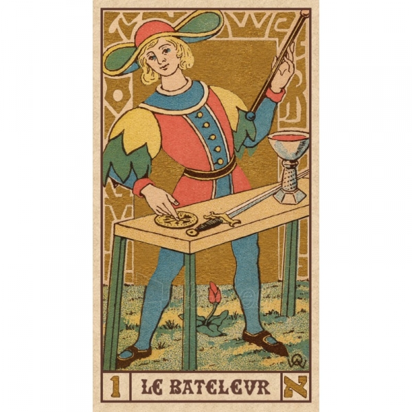 Kortos Symbolic Tarot of Wirth paveikslėlis 6 iš 7