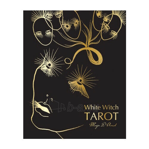 Kortos Taro Kortos White Witch Tarot paveikslėlis 5 iš 6