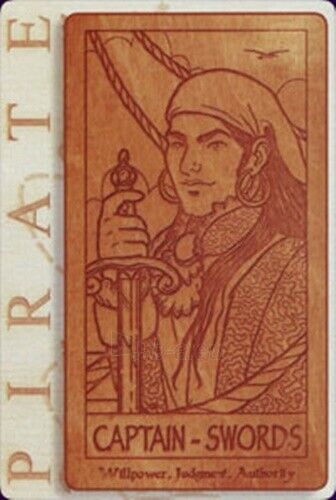 Kortos Taro Pirate Tarot paveikslėlis 2 iš 12