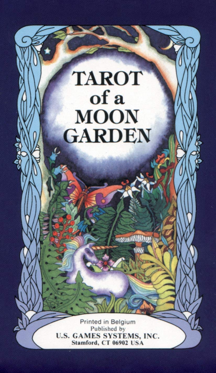 Kortos Taro Tarot Of A Moon Garden paveikslėlis 8 iš 14