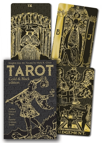 Kortos Tarot Gold & Black Edition taro paveikslėlis 7 iš 8