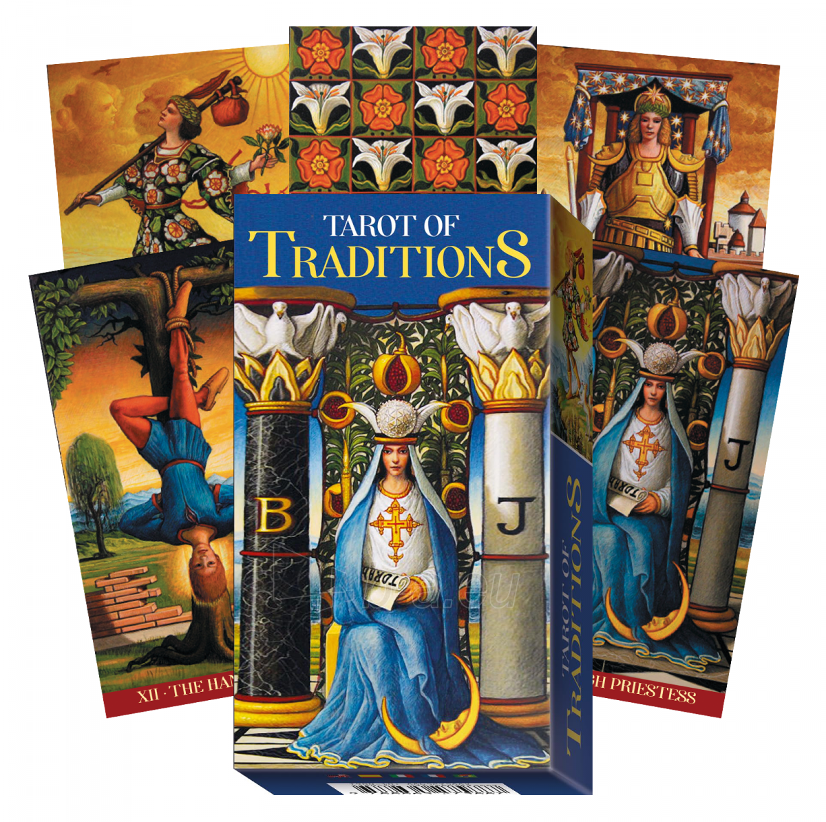 Kortos Tarot of Traditions Lo Scarabeo paveikslėlis 1 iš 8