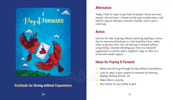 Kortos Thank Forward: A Gratitude Action Kit paveikslėlis 5 iš 9