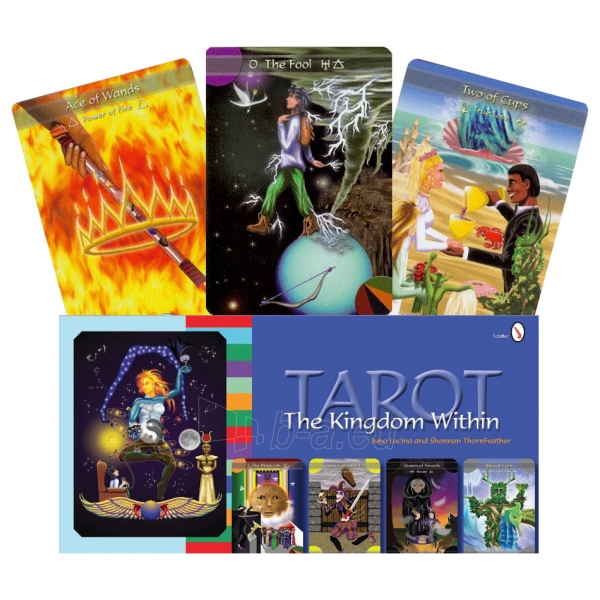 Kortos The Kingdom Within Tarot paveikslėlis 1 iš 5