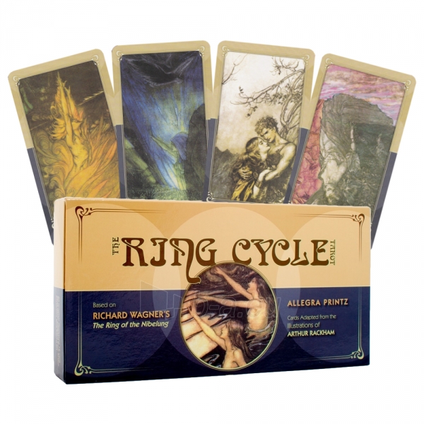 Kortos The Ring Cycle Tarot paveikslėlis 1 iš 8