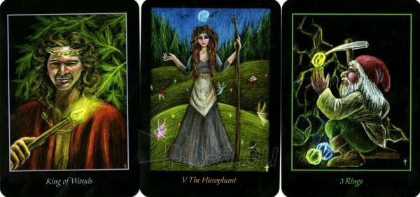 Kortos The Twilight Realm: A Tarot Of Faery paveikslėlis 3 iš 5