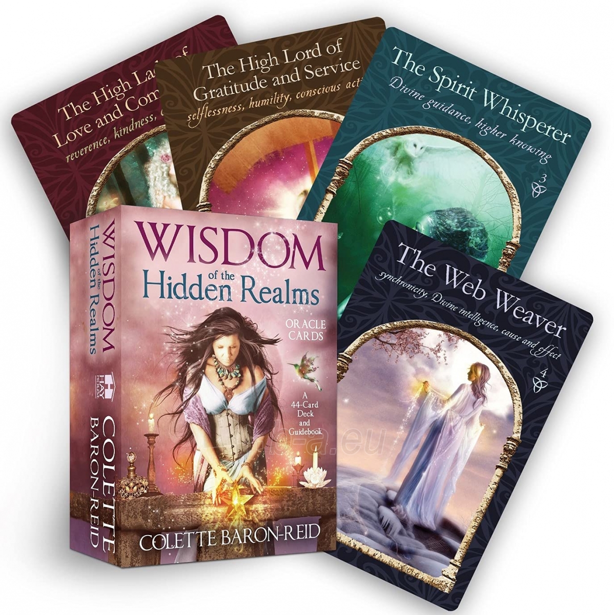 Kortos Wisdom of the Hidden Realms Oracle Hay House paveikslėlis 1 iš 10