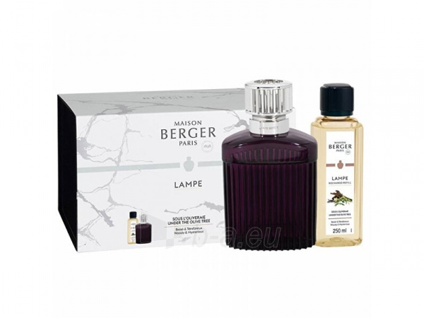 Kosmetikos komplekts Maison Berger Paris Gift set catalytic lamp Alpha plum + filling Pod Olivovníkem 250 ml paveikslėlis 1 iš 4